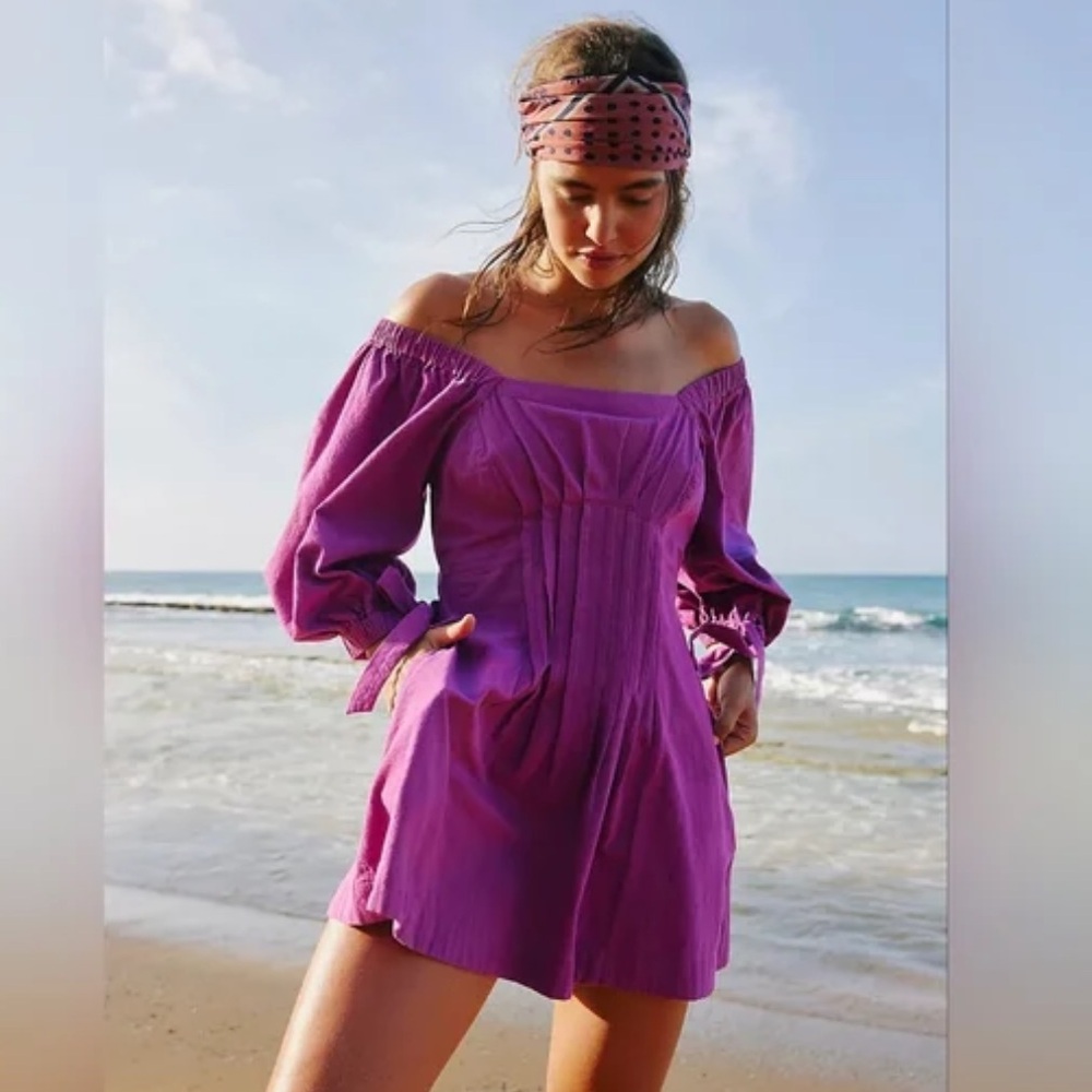 NWT Free People Cerise Mini Dress Size S